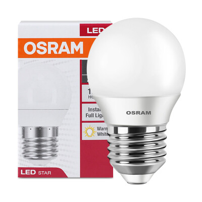 

OSRAM (OSRAM) Светодиодная лампа маленького шарикового пузыря 4.5W E27 большой рот теплый белый желтый свет