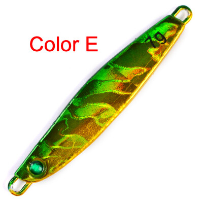 

1PC Fishing Lure Lead 7g Lead Fish No Hook 5 Color Fishing Bait Casting Lure Fishing Tackle
