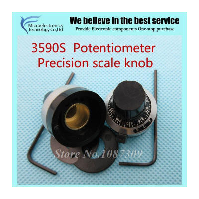 

WXD3-13 3590S 4mm 6mm 635mm Potentiometer Precise Dial knob lockable Hat new original