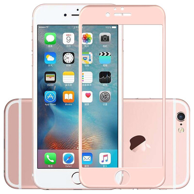 

[3 единицы оборудования - полное покрытие] Mei Yi iPhone6S / 6 стальной пленки Apple 6 мобильный телефон полный охват защитной пленки 4.7 дюймов розовое золото