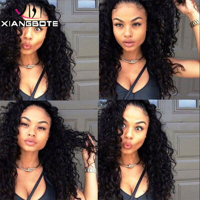 

Rosa Hair Products 3 Bundles Virgin Indian Deep Curly Hair Bundles Indian Deep Wave Virgin Hair Wet and Wavy Human Hair Bundles