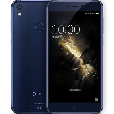 

360 мобильный телефон N5S все Netcom 6GB + 2GB глубокий морской синий мобильный телефон Unicom Telecom 4G двойной телефон двойной режим ожидания