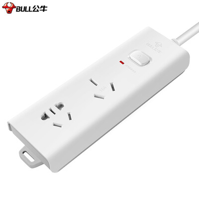 

Bull BULL GN-H1440 lightning protection socket plug board row row row wiring board drag line board 8 total control length of 3 meters
