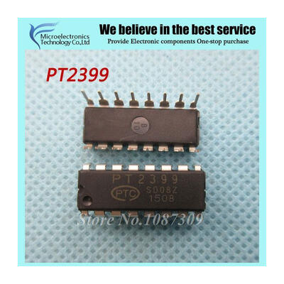 

10pcs free shipping PT2399 DIP-16 o digital reverberation circuit IC new original