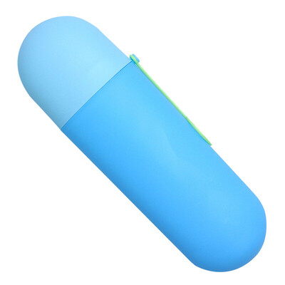 

Mate line mouth cup toothbrush box men&women travel portable toothbrush cup toothpaste storage box brushing cup wash suit green yellow BL1098