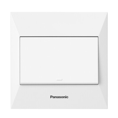 

Panasonic Panasonic 86-type switch socket single open single control switch Jane still series WMW501 elegant white