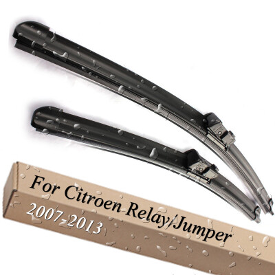 

Wiper Blades for Citroen Relay / Jumper 26"&22" Fit Push Button Arms 2007 2008 2009 2010 2011 2012 2013