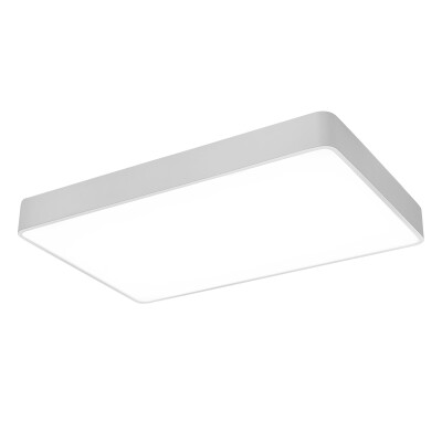 

【Jingdong Supermarket】 Jinyu LED Living Room Light Rectangular Ceiling Light Simple Modern Bedroom Lamp Restaurant Light Project Lighting White Cloud 93 * 62cm Promise