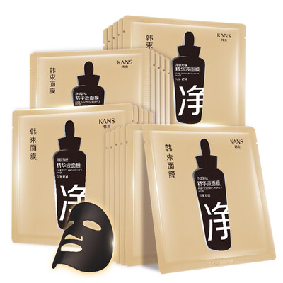 

Han Shu skin moisturizing cream mask 246ml 21 moisturizing moisturizing uniform Shu Shu Han Hong black mask skin care mask mask female to buy 15 tablets to send 6 tablets