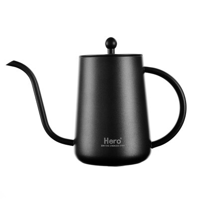 

【Jingdong Supermarket】 Hero hand-washed coffee pot household stainless steel long mouth thin mouth pot 304 stainless steel mouth hand