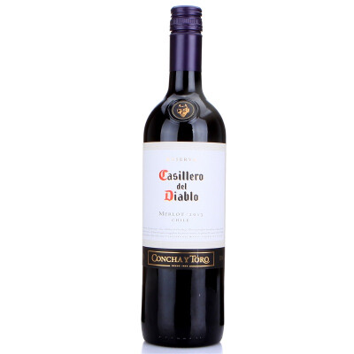 

Jingdong supermarket] Chile imported red wine dry red wine factory red devil Merlot red wine 750ml