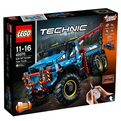 

Lego LEGO mechanical group 11-year-old 6x6 all terrain truck 42070 building blocks toys