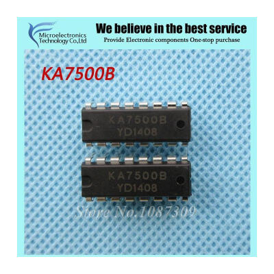 

10pcs free shipping KA7500B KA7500 Switng Controllers VOLTAGE MODE PWM CTROL IC DIP-16 new original