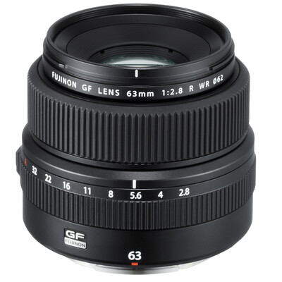

Fuji (FUJIFILM) GF63mm F2.8 R WR Medium frame standard fixed focus lens New G bayonet intuitive and easy to control brass lens mount all-weather protection