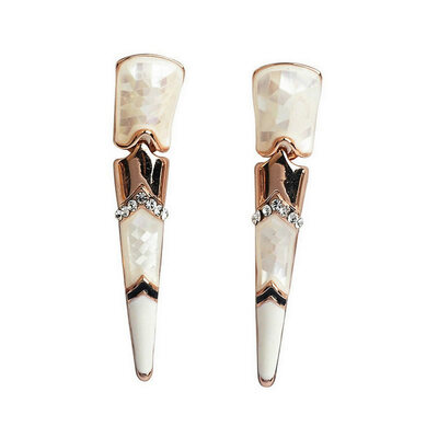 

Yoursfs@ New arrival Fashion Design Earrings Elegant Ivory Shape Earrings For Women Bijoux Femme