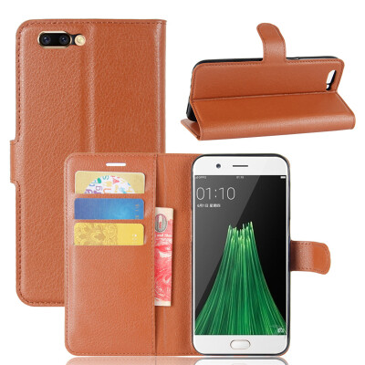 

GANGXUN Oppo R11 Plus Case High Quality PU Leather Flip Cover Kickstand Anti-shock Wallet Case for OPPO R11 Plus