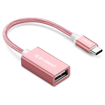 

UGREEN Type-C to USB OTG cable, rose gold