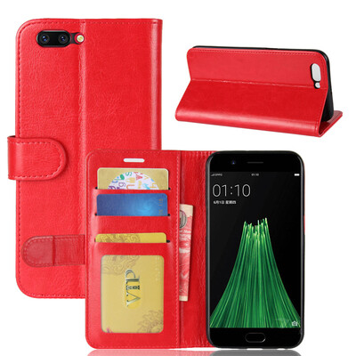 

GANGXUN Oppo R11 Кожаный чехол из высококачественной кожи из полиуретана для Oppo R11