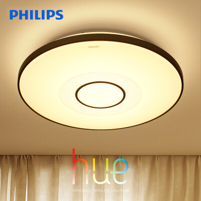 

Philips (PHILIPS) Оттенок Rui-инь смарт-й изд 40W потолок светильники круглой гостиной спальня современный минималистский ресторан