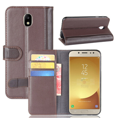 

GANGXUN Samsung Galaxy J7 2017 Чехол из натуральной кожи Магнитный флип-чехол для карт памяти Кошелек для Samsung J7 Pro J730 Eura