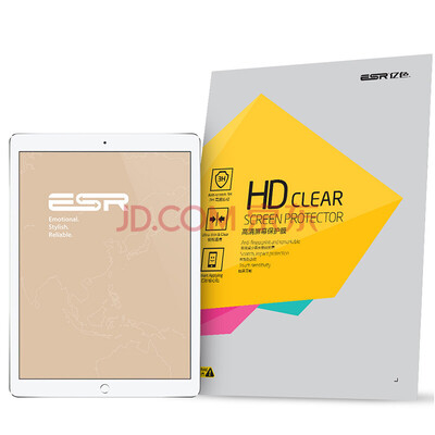 

ESR Apple iPad Pro 129-inch high-definition protective film high-definition screen film also applies to a second generation iPad Pro129