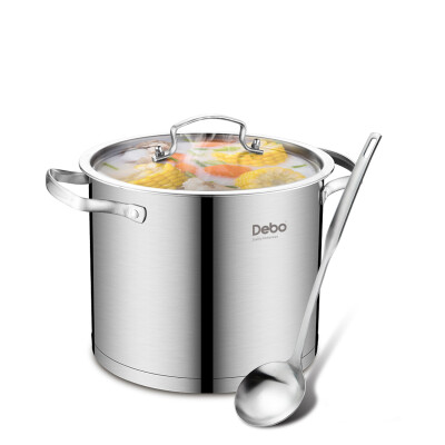 

Debo Germany platinum Brett stainless steel 304 household induction cooker soup pot bottom 22cm