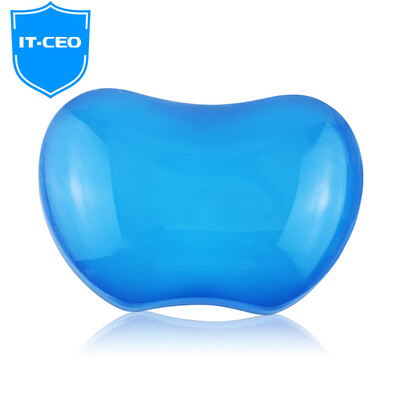 

IT-CEO X4SB-33 эргономичный кристалл силиконовый браслет запястье площадку коврик для мыши запястье синий