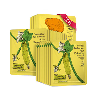 

Flowery Water Flowery Land Aqua Clear Lotion Mask 22 (cucumber mask 16 + seaweed mask 6