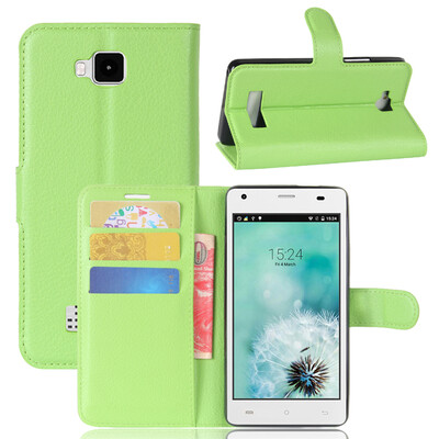 

GANGXUN Cubot Echo Case High Quality PU Leather Flip Cover Kickstand Anti-shock Wallet Case for Cubot Echo
