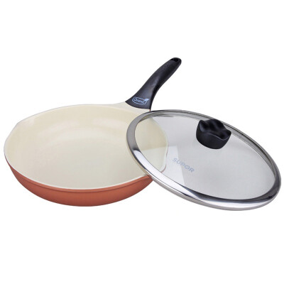 

SUPOR Ceramic Frying Pan With Magnetic Flow Glass Pan Cover 26cm PJ26S2