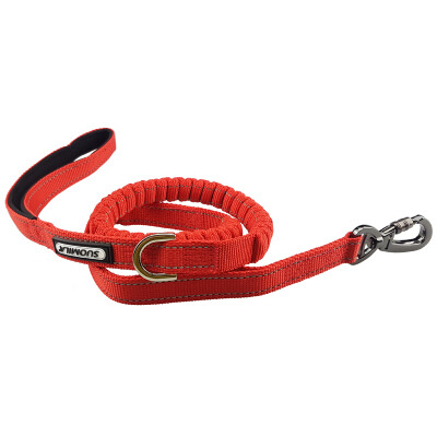 

Suomila dog traction rope dog traction belt adjustable dog dog dog chain walk dog rope  number black