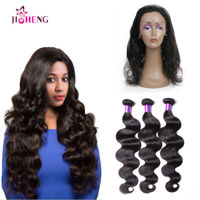 

360 Lace Frontal Closure With Bundles Brazilian Body Wave 2232 size 360 Lace Brazilian Virgin Hair With Human Hair Bundles