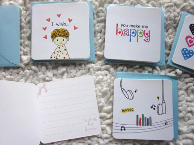 

Mini Greeting Card - Blessing Card as gift