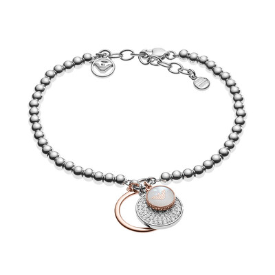 

Armani (Emporio Armani) Ms. Silver Pearl Fritillaria Bracelet EGS2362040