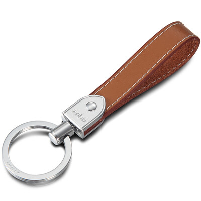 

zobo genuine car key ring 360 degree rotation key ring key pendant ZB-902 pink cowhide car ornaments gift birthday gift