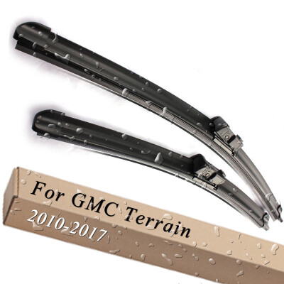 

Wiper Blades for GMC Terrain 24"&17" Fit Push Button Arms 2010 2011 2012 2013 2014 2015 2016 2017