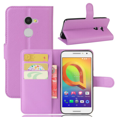 

GANGXUN Alcatel A3 Case High Quality PU Leather Flip Cover Kickstand Anti-shock Wallet Case for Alcatel A3