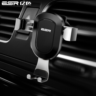 

ESR Universal Car Phone Holder Autobot Gravity Adjustable Air Vent Outlet Metal Phone Stand Holder for iPhone X S8 Smartphone