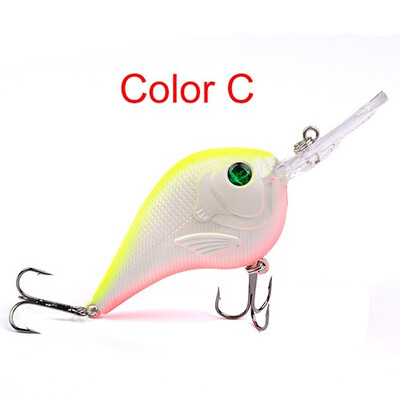 

Crank Fishing Lure 10.11g-0.36oz/9.5cm-3.74" Plastic Hard Bass Bait Saltwater Fishing Wobblers
