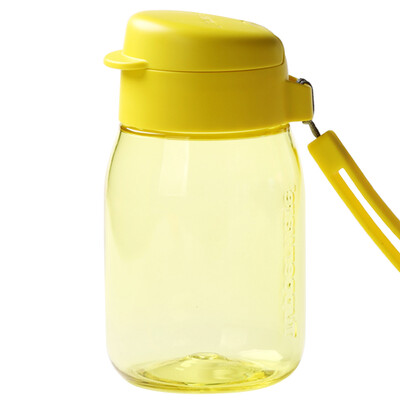 

[Супермаркет] Jingdong Tupperware (Tupperware) Новый Пингвин гудок чашки водонепроницаемых чашек студента с милыми желтым гудком нести веревки 350мли