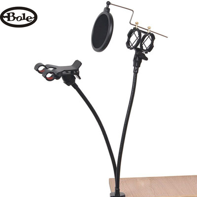

(BOLE) MV01 mobile phone microphone stand phone microphone video MV clip for singing it all K song