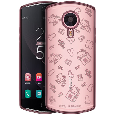 

Предпочтительно плюс Mito Hello Kitty T8 серии телефон оболочки / защитный рукав мягкой обшивки оболочки тонкой DROP письмо Кэтти