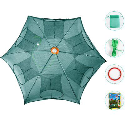 

Ao Shengda BYWL12 fishing net cage automatic folding fishing rod fishing tool outdoor fishing tackle fishing tool shrimp cage yellow locust cage muddy net