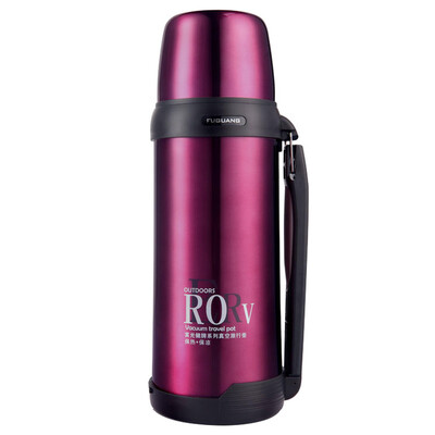 

Фу Гуан вакуумная нержавеющая сталь дома открытый поезд автомобиль изоляция горшок 1,8 л красный