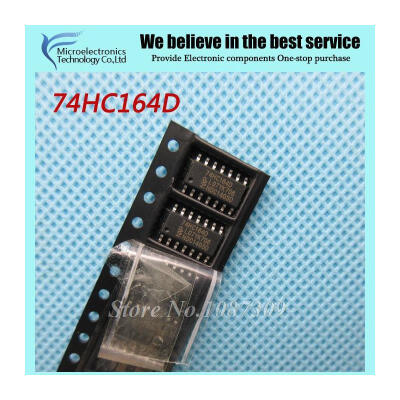 

10pcs free shipping 74HC164D 74HC164 SN74HC164D SOP-14 Counter Shift Registers 8-BIT SI-PO SHIFT REGIER new original