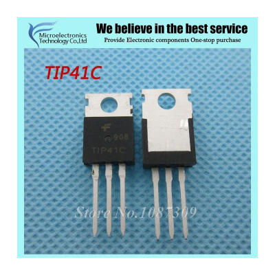 

10pcs free shipping TIP41C TIP41 TO-220 Bipolar Transistors - BJT 6A 100V 65W NPN new original