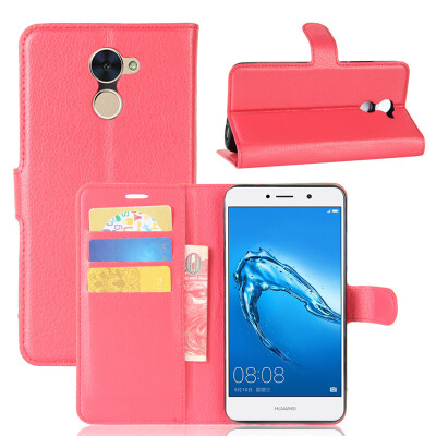 

GANGXUN Huawei Y7 Prime Case High Quality PU Leather Flip Cover Kickstand Anti-shock Wallet Case for Huawei Enjoy 7 Plus