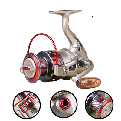 

Рыболовная катушка 5.5: 1 10BB Molinete Carp Gear Ratio Большая игра Spinning Fishing reels