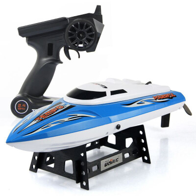 

You Di remote control boat UDI902 children remote control speedboat high speed water yacht yacht model wireless remote control ship model match with wrestling electric flight model ship 42CM large blue