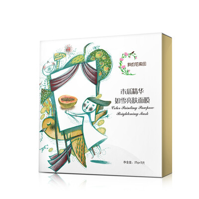 

My flower orchard papaya essence such as snow bright skin mask 1 box 5 pieces